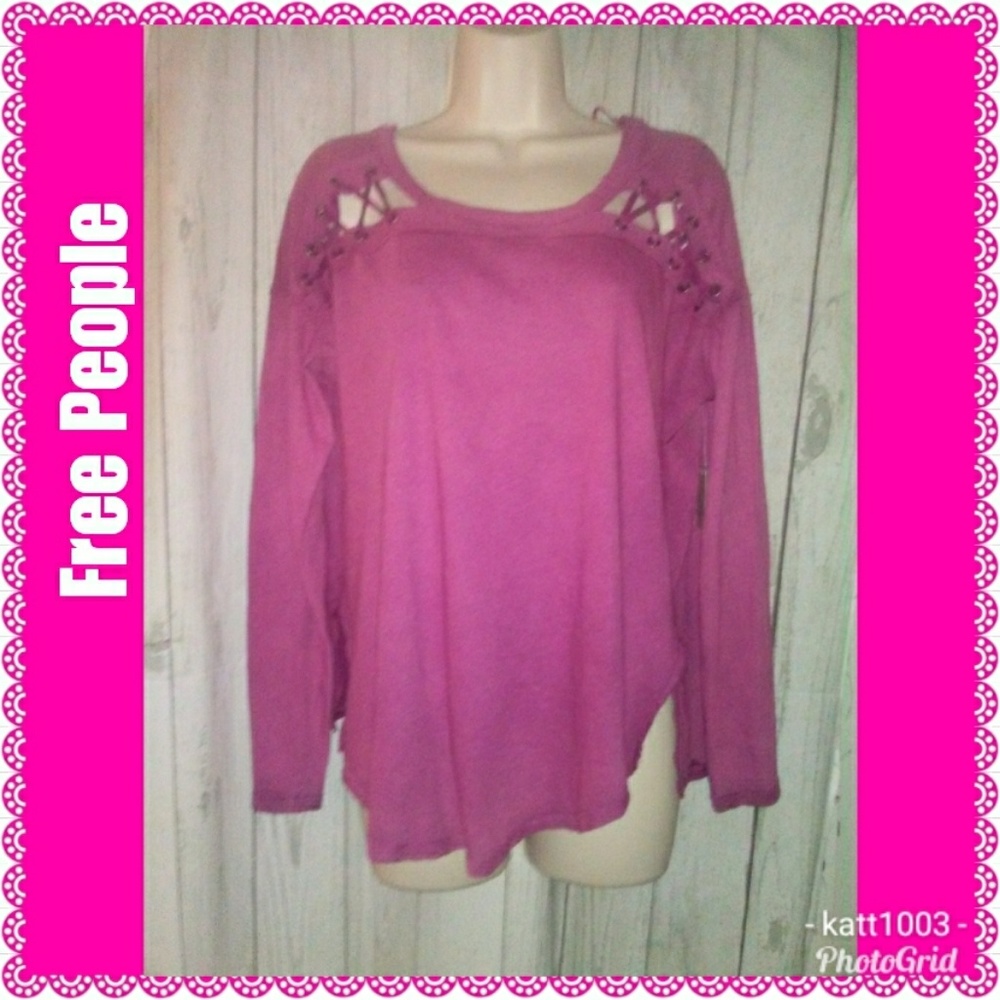 💝NWT Free People long sleeve top
